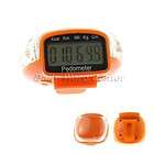 Sports Functional Clip Clock Pedometer Step Counter New  