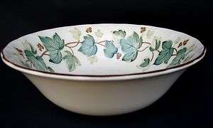 NIKKO CASUAL LIVING GREENWOOD CEREAL BOWL(S) GREEN IVY  