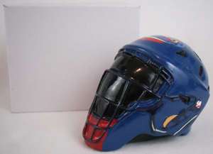 Phillies Clearwater Threshers Catchers Helmet Bank  