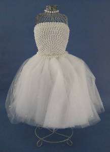 Wedding Bridal Dress Form Centerpiece Tulle Handcrafted  