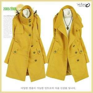Tops New Korea charming women Wool Jackets Coats S/M/L  