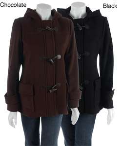 MICHAEL Michael Kors Womens Hooded Duffel Coat  