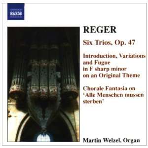    Reger Organ Works, Vol. 6 Max Reger, Martin Welzel Music
