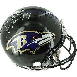  Ray Rice Signed Ravens Full Size Replica Helmet Sports 