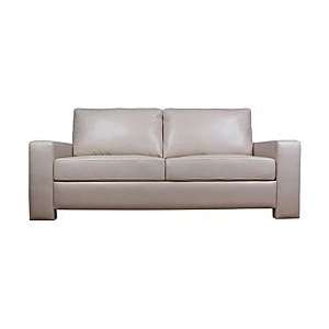  Handy Living Oak Park Sofa Bonded Leather Tan Furniture 