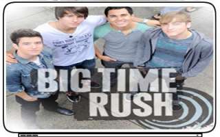 Big Time Rush Singer Actor Laptop Netbook Skin Cover Sticker Decal 