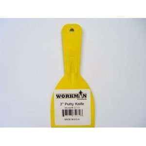  Workman Products Wholesale Plastic Putty Knife 3 (36pk 