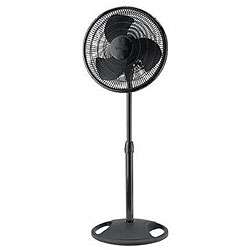 Lasko 2521 Black 16 inch Oscillating Stand Fan  