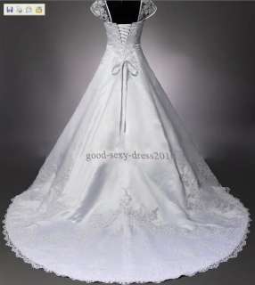 Wonderful White/Ivory Bride Wedding/Prom Dress Size2 28  