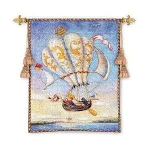  Pure Country Weavers 2140 WH Airship Tapestry