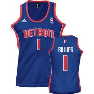  Chauncey Billups adidas Fashion Detroit Pistons Womens Jersey 