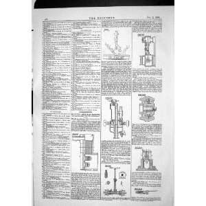 1885 ENGINEERING AMERICAN PATENTS STEAM BOILER MALAM WRENCH GOODSON 