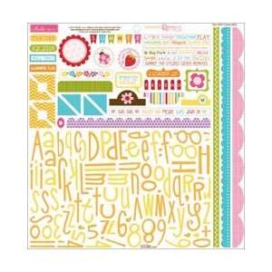  Bella Blvd Sunshine & Happiness Cardstock Stickers 12X12 