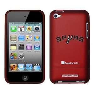   Spurs Spurs text on iPod Touch 4g Greatshield Case Electronics