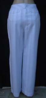 BRAND NEW Ann Taylor Striped cuffed Pants Sz 10  