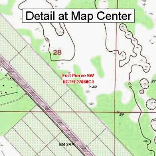   Map   Fort Pierce SW, Florida (Folded/Waterproof)