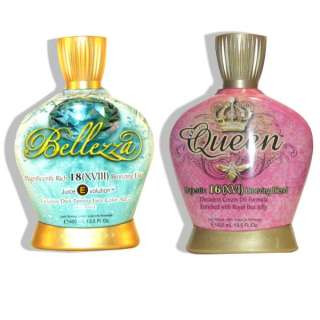 DESIGNER SKIN BELLEZZA AND QUEEN TANNING BED LOTION 895531000915 