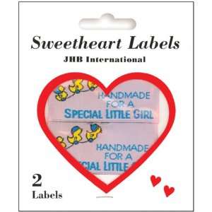  Sweetheart Labels 2/Pkg Handmade For A Special Lit