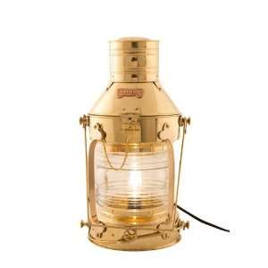  Electric Lanterns   Top Brass Anchor Lamp   19