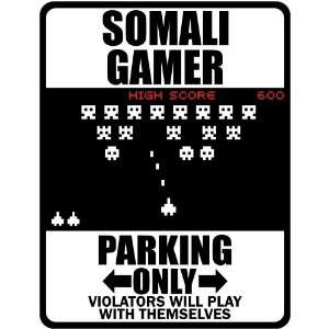  New  Somali Gamer   Parking Only ( Invaders Tribute   80 