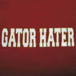 GATOR HATER t shirt florida state funny seminoles XL  