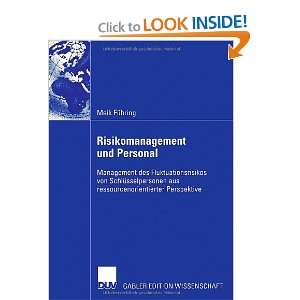 Risikomanagement und Personal Management des Fluktuationsrisikos von 