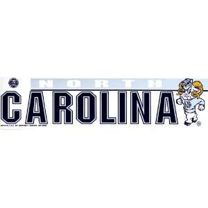 NORTH CAROLINA NCAA decal bumper sticker
