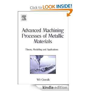 Advanced Machining Processes of Metallic Materials [Print Replica 
