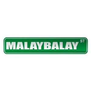   MALAYBALAY ST  STREET SIGN CITY PHILIPPINES