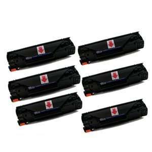  6 Pack CE278A Laser Toner Cartridge Non OEM Fits HP 