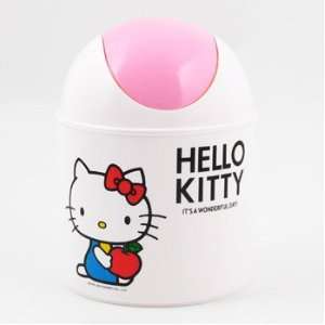  Hello Kitty Mini Trash Can Toys & Games
