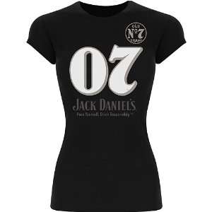  Threadmill Jack Daniels Ladies Short Sleeve Tee Sports 
