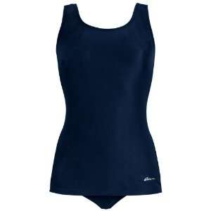  Ocean Aquashape Conservative Scoop Back Solid NAVY 10 