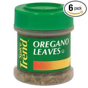 Spice Trend Oregano Leaves Whole, 0.25 Ounce (Pack of 6)  