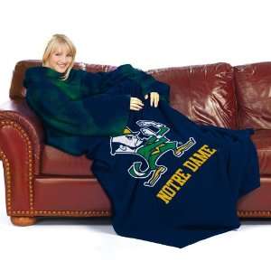 Notre Dame SMOKE Comfy Throw 