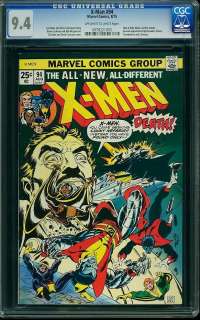 Men #94 CGC 9.4 1975 1st New X Men Wolverine 793 cm 1  