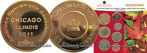 Canada 2011 ANA 7 Coin Chicago Special Edition Mint Set  