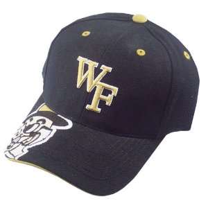 Wake Forest Demon Deacons Black Velocity Hat Sports 