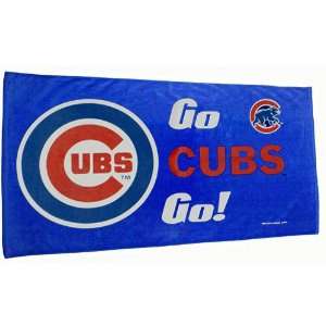  Chicago Cubs Go Cubs Go Rally Hand Towel by McArthur 