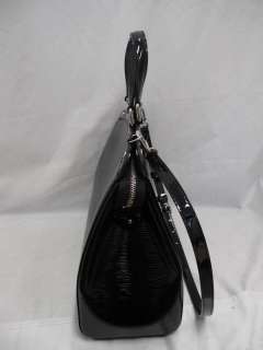 NEW Louis Vuitton Black Epi Patent Leather Brea GM Large Bag $2,410 