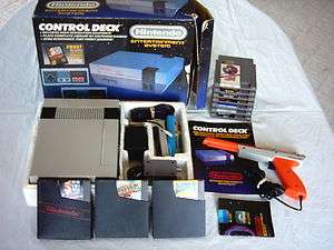 NES CONTROL DECK Nintendo Console System in Original Box Super Mario 1 