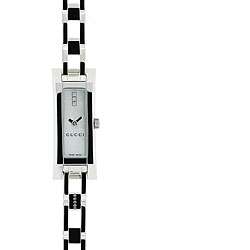 Gucci Womens White Mother of Pearl Dial 110 Watch  