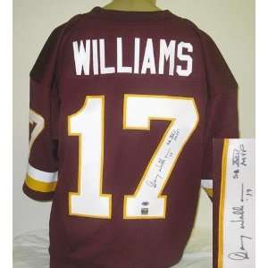 Doug Williams Autographed Jersey   Red Sb Mvp   Autographed NFL 