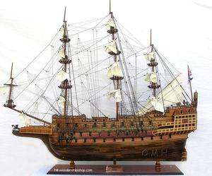   OF THE SEAS XL, LTD EDITION, OMH T170, HANDCRAFTED WOODEN MODEL SHIP