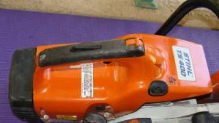 NICE STIHL TS400 CONCRETE CUT OFF SAW gas powered excellent  