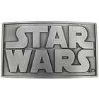Pewter antique finish STAR WARS LOGO Belt Buckle Darth Vader Boba Fett
