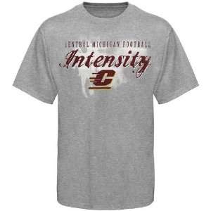  NCAA Central Michigan Chippewas Ash Intensity T shirt 