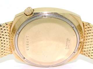   Gold Bulova Accutron N1 Day Date Diamond Dial Bracelet 2182 Watch 93gr