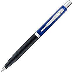   Reflex Blue Ballpoint Pen with Black Ink (Pack of 6)  