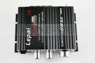   Mini Hi Fi Stereo Amplifier Amp  iPod Motorcycle and Car  